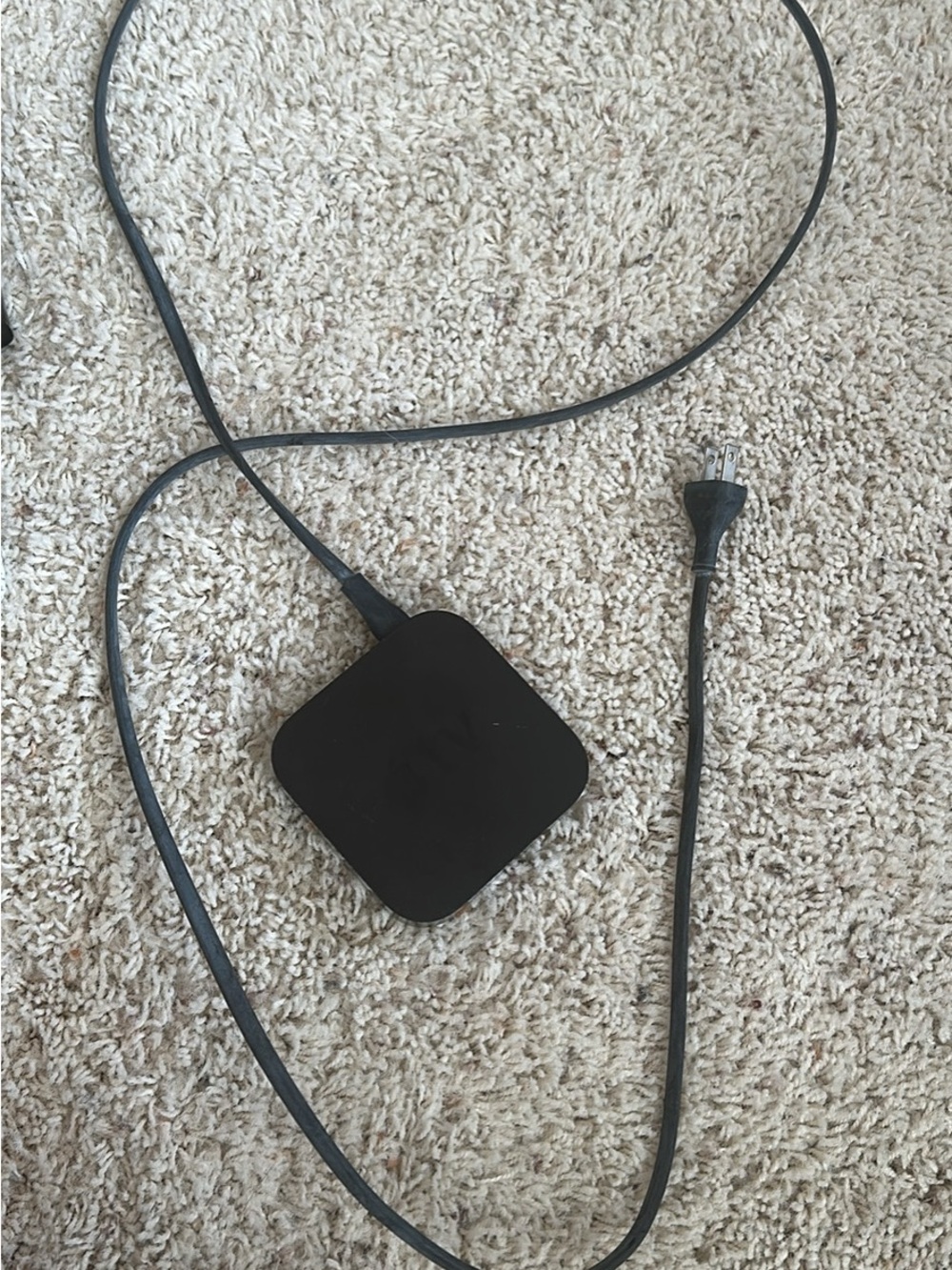 Apple Black Media Streamer Power Adapter with Integrated Cord